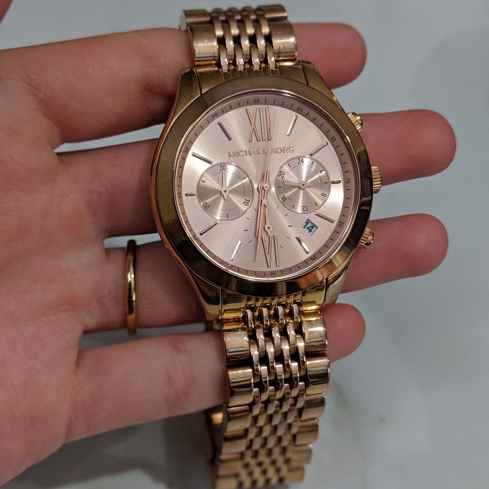 Rose Gold Michael Kors Watch - Picture 3 of 6